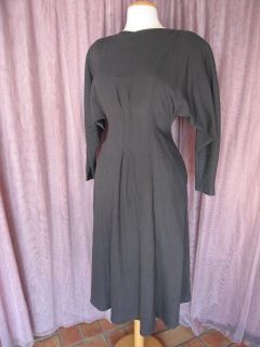 JEAN MUIR VINTAGE DRESS~ORIGAMI PLEAT~MADE IN ENGLAND