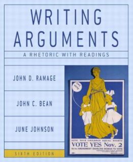   John C. Bean, June Johnson and John D. Ramage 2003, Paperback, Revised