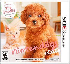 Nintendogs + Cats Toy Poodle & New Friends (Nintendo 3DS, 2011)
