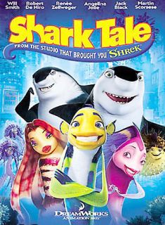 SHARK TALE rare ANIMATED dvd ANGELINA JOLIE Animated KIDS