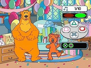 Jim Hensons Bear in the Big Blue House Sony PlayStation 1, 2002 