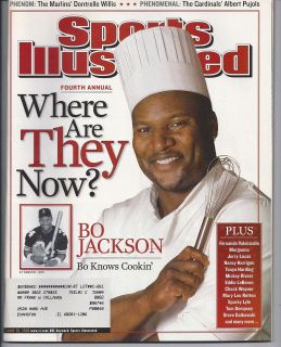 June 30, 2003 Sports Illustrated Bo Jackson Mary Lou Retton Sparky 