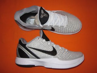 Nike Zoom Kobe VI TB shoes mens sneakers new 454142 101 white