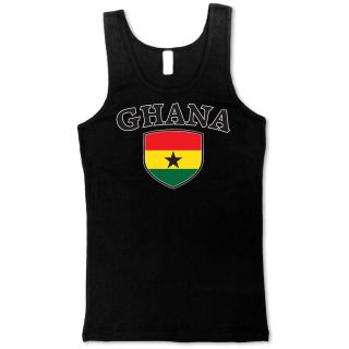 ghana soccer t shirt flag football tank top girl tee