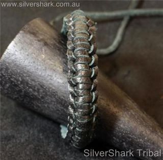 tribal genuine leather cord bracelet unisex hemp b3 from australia