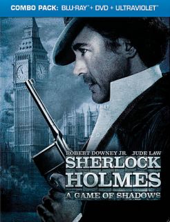 Sherlock Holmes A Game of Shadows Blu ray Disc, 2012