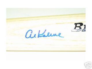 al kaline detroit tigers autographed baseball bat 
