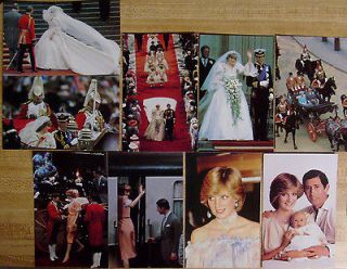 Vintage Original 1981 Princess Diana Prince Charles Royal Wedding 
