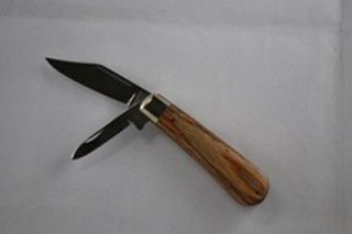 Joseph Rodgers 77K Clip Point and Pen Oak Handle Stainless Steel Blade