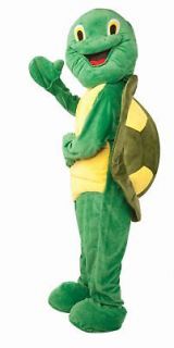 quality turtle adult costume mascot L XL franklin style green fun 