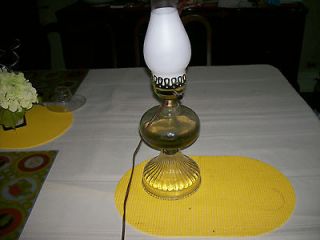 antique kerosene oil lamp electric  20 00