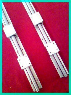linear bearing slide sbr12 600mm 2rails 4 blocks for cnc
