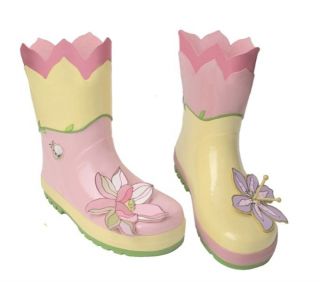 NEW. Kidorable Childrens Lotus Wellies Wellington Rain Boots, all 