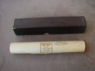 1918 Antique Player Piano MUSIC ROLL – On The Banks of the Marne 