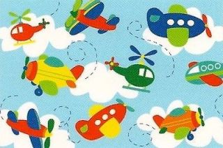 Little Planes and Helicopters Design ~ Edible Image Icing Cake Topper 