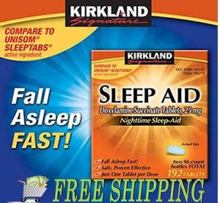 Kirkland Signature Nighttime Sleep Aid (Doxylamine Succinate 25 mg 