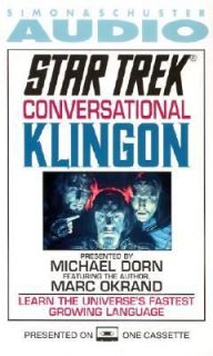 Conversational Klingon by Marc Okrand 1992, Cassette, Abridged