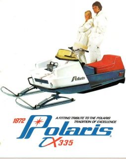 rare 1972 polaris snowmobile tx 335 sales brochure time left