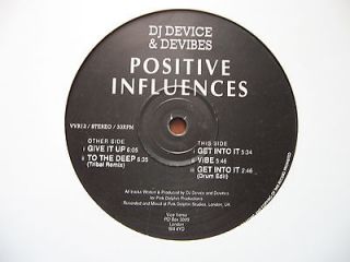 DJ DEVICE & DEVIBES   Positive Influence   VISE VERSA   1993   House 