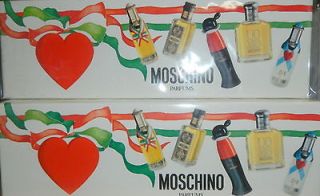 Moschino Women Oh Moschino Cheap and Chic 5 pcs set 0.5 oz NEW IN BOX