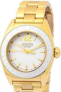 COACH   Ladies Andee Gold Tone Bracelet Watch   14501402