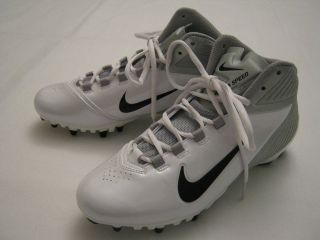   10/10.5 Nike Zoom Alpha Speed TD Football/Lacro​sse Cleats White
