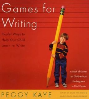   to Help Your Child Learn to Write by Peggy Kaye 1995, Paperback