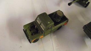 Dinky Army LWB Land Rover Bomb Disposal & Vintage Searchlight 