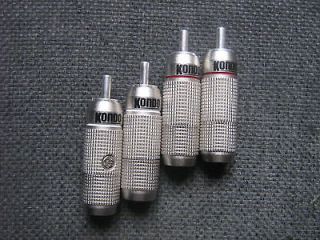 kondo audio note rca silver plugs from russian federation time