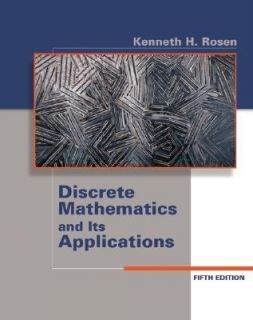   and Its Applications by Kenneth H. Rosen 2002, Hardcover