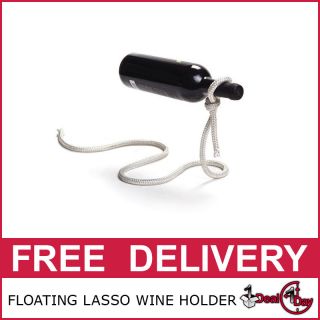 lasso wine bottle holder floating wine illusion stand from united 