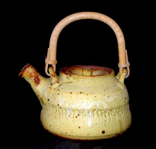 stamped museum warren mackenzie pottery teapot tea pot time left
