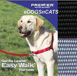 gentle leader easy walk harness dog black small medium one