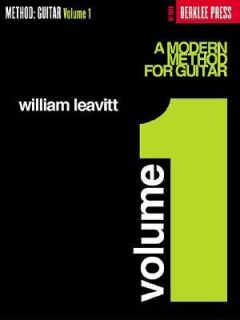 Modern Method for Guitar Vol. 1 by W. Leavitt 1986, Hardcover