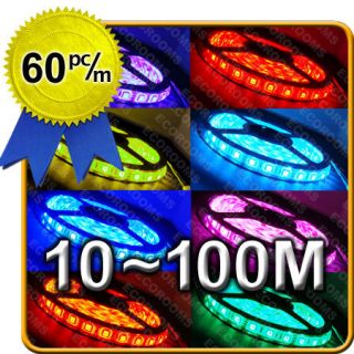 60LEDs /M 5050 LED Strip Light RGB Color Changing Strip 10M 20M 30M 