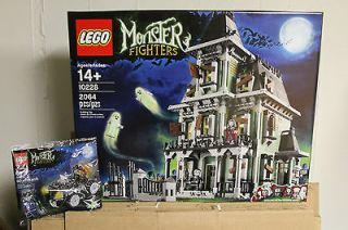 Lego Monster Fighters Haunted House 10228 Zombie Car 40026 New Sealed 