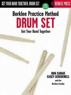Drum Set by Berklee Faculty Staff, Ron Savage and Casey Scheuerell 