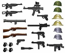 brickarms 2 5 scale world war ii weapons pack version
