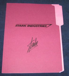 IRON MAN Original Movie Prop Signed by Stan Lee ~Colonel Rhodes 