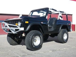   Sport Fuel Injected 351 Powered 1969 Ford Bronco 4X4 W/ 6 Inch Lif
