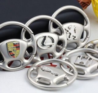   Steering Wheel Auto keychains Keyring Key Holder Gift Souvenir New