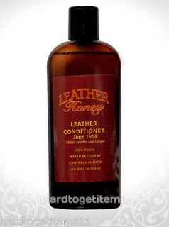 Leather Honey 8 oz Leather Conditioner, Softener, Protector, jackets 