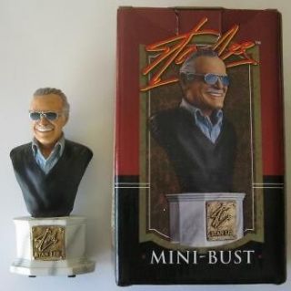 Stan Lee Mini Bust Marvel Statue ARTIST PROOF Figure 1st 50 AP/1500 