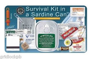 disaster emergency zombie survival kit free shipping time left $