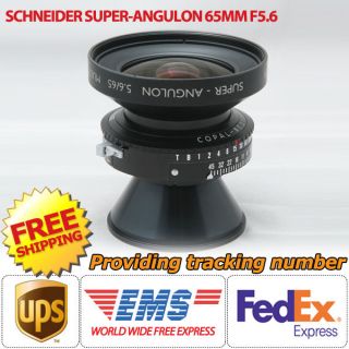 Schneider Kreuznach] SUPER ANGULON 65MM F5.6 Lens Copal  No. #0 
