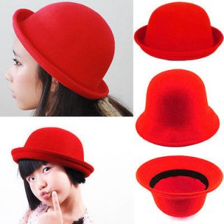 Vintage Brand NEW Fashion womens cute trendy Bowler Derby Hat Mens 
