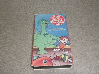 puff the magic dragon vhs 1985 works great and comes