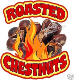   Roasted Decal 14 Concession Cart Stand Trailer Food Truck Vinyl Menu
