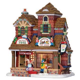 New 2012 Lemax GEPPETTOS TOY SHOP Christmas Holiday Village 