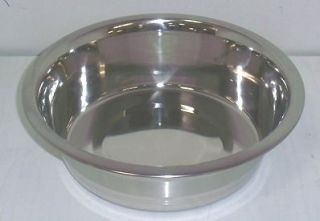 newly listed stainless steel dog bowl new time left $